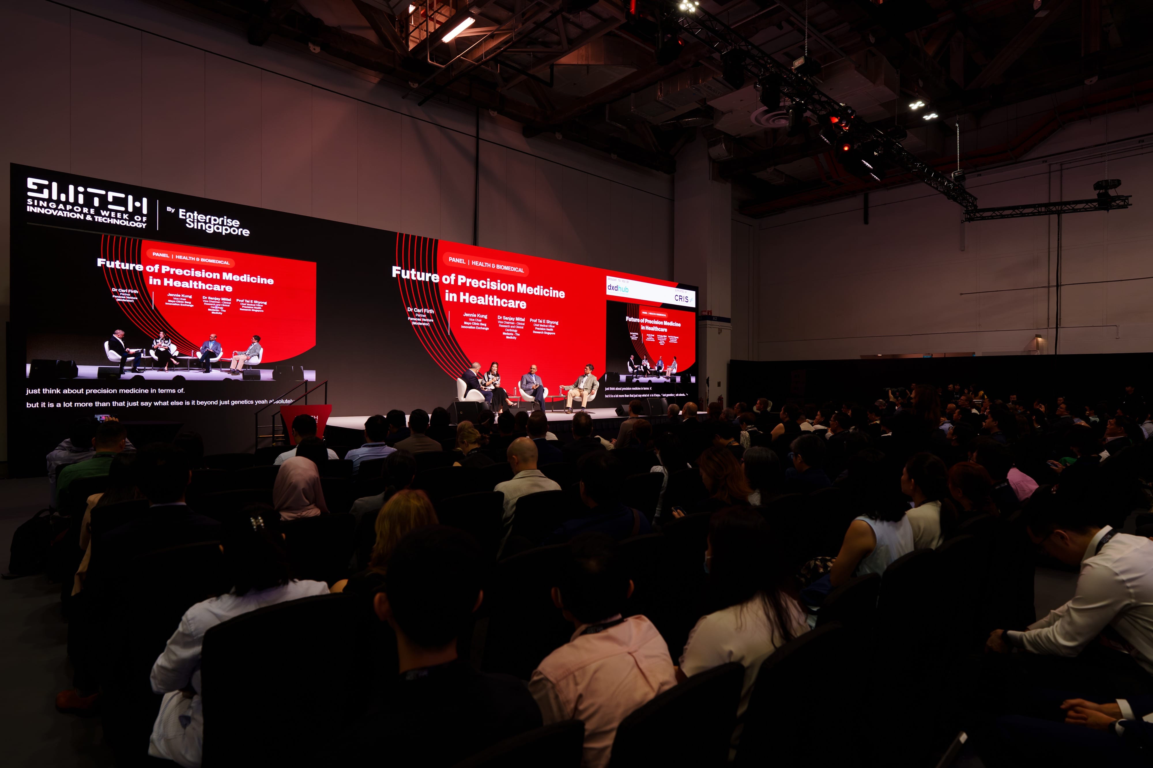 Panel on beyond Stage at SWITCH